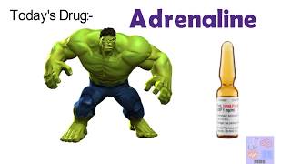 AdrenalineEmergency drugMedicine basics simplified [upl. by Kiernan]