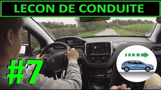 Leçon de conduite 7 DEUXIEME Leçon  Démarrer une voiture [upl. by Laehplar]