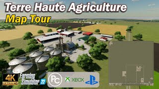 Terre Haute Agriculture  Map Tour  Farming Simulator 22 [upl. by Brookner737]