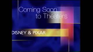 Coming Soon To Theaters From Disney amp Pixar Bumper Film Reel 2002 [upl. by Llib]