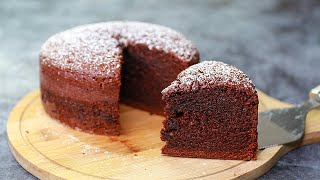 Chocolate Condensed Milk Cake  Eggless amp Without Oven  Yummy [upl. by Margret]