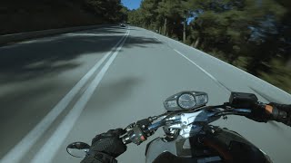 Mountain Ride Pt 1  POV ASMR  GSR600 [upl. by Akaya]