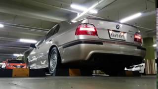 BMW E39 540i Eisenmann Exhaust Cold Start [upl. by Pacificas]