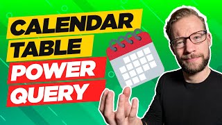 Create Date Table or Calendar in Power Query M Complete Guide [upl. by Crespo]