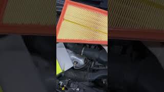 Mercedes B Class air filter change B220 W246 mercedes airfilterchange luft filter wechseln [upl. by Schreibe393]