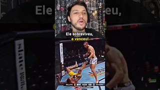 Lutador brasileiro resiste e VENCE 🔥 ufc luta mma [upl. by Mayman]