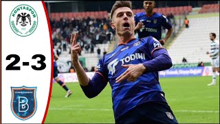 Konyaspor vs Istanbul Basaksehir 23 Krzysztof Piątek Goals Hattrick  All Goals amp Highlights [upl. by Hiller474]