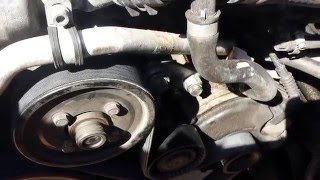 540i serpentine belt replacement [upl. by Fabi]