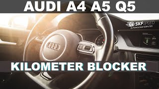 Audi A4 A5 Q5 Tacho Stopper Kilometer Blocker [upl. by Aihsotal]