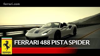 Ferrari 488 Pista Spider  Official Video [upl. by Meesak471]