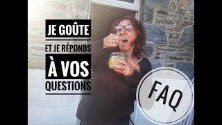 DÉGUSTATION des COURGETTES LACTOFERMENTEES APRÈS 3 SEMAINES amp FAQ [upl. by Cordelia]