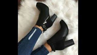 Bottines femme tendance 🌟cool🌟 hiver 2020👢 [upl. by Atnuahc]