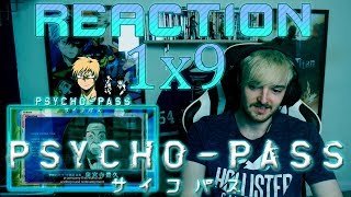 Psycho Pass Season 1  Episode 9 REACTION quotCYBORGSquot [upl. by Aieka]