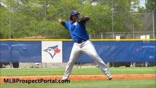 Vladimir Guerrero Jr  defense  third base  Toronto Blue Jays prospect [upl. by Vas14]