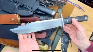 Full Knife Collection Pt 8 Large Fixed Blade Knives [upl. by Natan217]