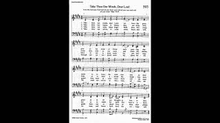 593 Take Thou Our Minds Dear Lord Sursum Corda Tune Trinity Hymnal [upl. by Erastus]