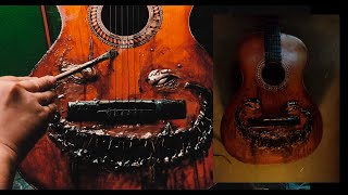 Personaliza tu guitarra con escultura [upl. by Mansoor]