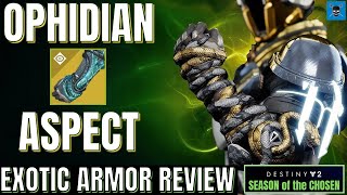 OPHIDIAN ASPECT Review Destiny 2 The Best PvP Warlock Exotic [upl. by Ecnesse]