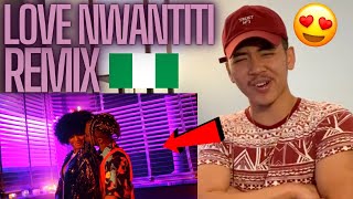 CKay  Love Nwantiti Remix ft Joeboy amp Kuami Eugene Ah Ah Ah Official Video AMERICAN REACTION [upl. by Quirk]