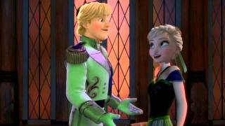 Frozen Elsa and kristoff love is and open door [upl. by Malilliw]