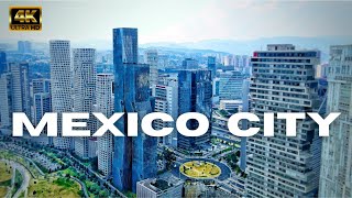 Santa Fe Mexicos richest neighborhood 4K Drone Video [upl. by Marleen]