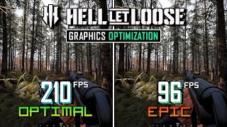 Hell Let loose Graphics Optimization  All settings Compared [upl. by Dal]