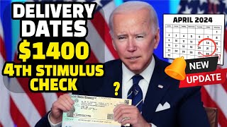 🥳 22nd October 4th Stimulus Check Update News 💰1400 Social Security SSDI SSI 2024 More Money News [upl. by Esom]