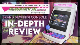 Taito Egret II Mini Arcade full in depth review  WORLD EXCLUSIVE [upl. by Mattie]