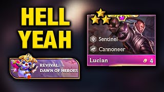 LUCIAN ⭐⭐⭐ ft 8 HELLION  SET 55 REVIVAL  Teamfight Tactics [upl. by Emogene]