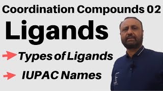 Cordination Compound 02  Ligands  Types of Ligands  IUPAC Names for Ligands JEENEET [upl. by Ellehcen]