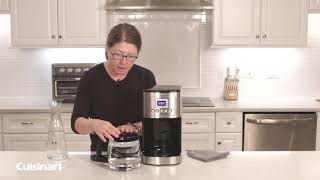 Cuisinart®  How to clean your Cuisinart Coffeemaker [upl. by Aneehc]