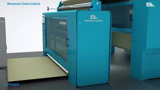 ELSTRAIGHT weft straightener Continuous detection and correction of textile warping [upl. by Giliane]