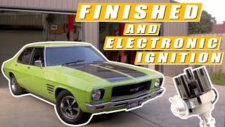 HQ Holden T5 Conversion  Part 6  Finished Plus a Service and Installing Electronic Ignition [upl. by Colpin]