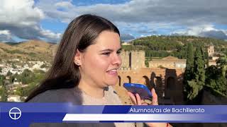 Alumnosas de bachillerato han visitado la Alhambra de Granada [upl. by Laicram45]