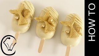 Mermaid Cake Pops Funfetti Cake Popsicles by Cupcake Savvys Kitchen [upl. by Hurwit]