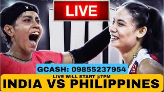 LIVE NOW❗PHILIPPINES VS INDIA AVC CUP 2024 VOLLEYBALL LIVE TODAY [upl. by Antonino]