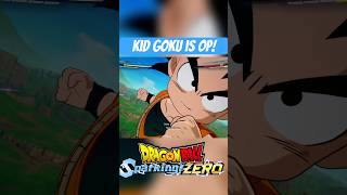 Kid Goku is UNDERRATED on DBZ SPARKING ZERO 🔥 shorts dbz sparkingzero [upl. by Aryamoy]