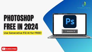 How to get Photoshop for FREE in 2024 Use AI Generative Fill FREE [upl. by Lamond]