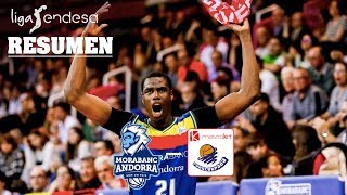 MoraBanc Andorra  Montakit Fuenlabrada 8988 RESUMEN  Jornada 22 Liga Endesa [upl. by Eidnar]