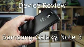 Device Review Samsung Galaxy Note 3 from Verizon Wireless [upl. by Rosenfeld]