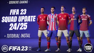 FIFA 23 SUMMER TRANSFER UPDATE 2425  MOD VIP3ER  TUTORIAL INSTAL  FIFA 23 PC fifa23 [upl. by Nnyliram818]