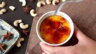 Crème brûlée van cashewnoot en steranijs [upl. by Bonnie]