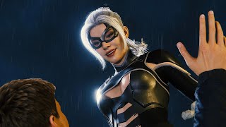 All Black Cat Cutscenes  SpiderMan Remastered PS5  4K 60Fps [upl. by Drawdesemaj163]