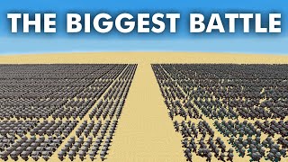 The Biggest Battle in Minecraft over 25000 mobs [upl. by Shel]