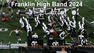 Franklin High Admirals Marching Band Franklin Tn State Champions at the 2024 Contest of Champions [upl. by Doraj]