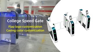 STXtek Speed Gate Turnstile for University College School turnstilegate speedgate fastgate [upl. by Yennaiv711]