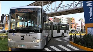 Metropolitano Estación Los Incas  Estación Naranjal Ampliación norte [upl. by Rakia536]