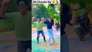 Dil churala na 💃🤪couple feedshorts sambalpuri viralvideodancelove ytshorts everythingforyou [upl. by Arimihc]