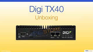 Digi TX40  Unboxing [upl. by Norvall]