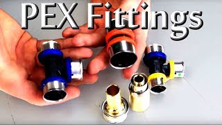 PEX fitting options explained [upl. by Yerffe]